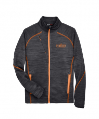 North End Men's Flux Mélange Bonded Fleece Jacket